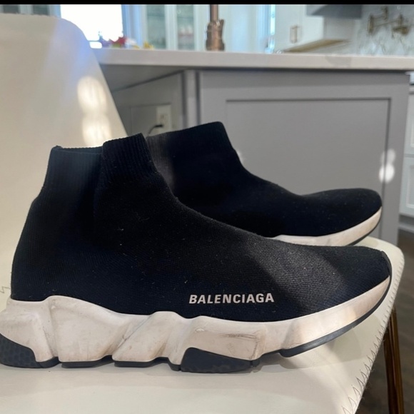 Balenciaga Knit Sneakers - Original Bag and Box - Picture 8 of 9
